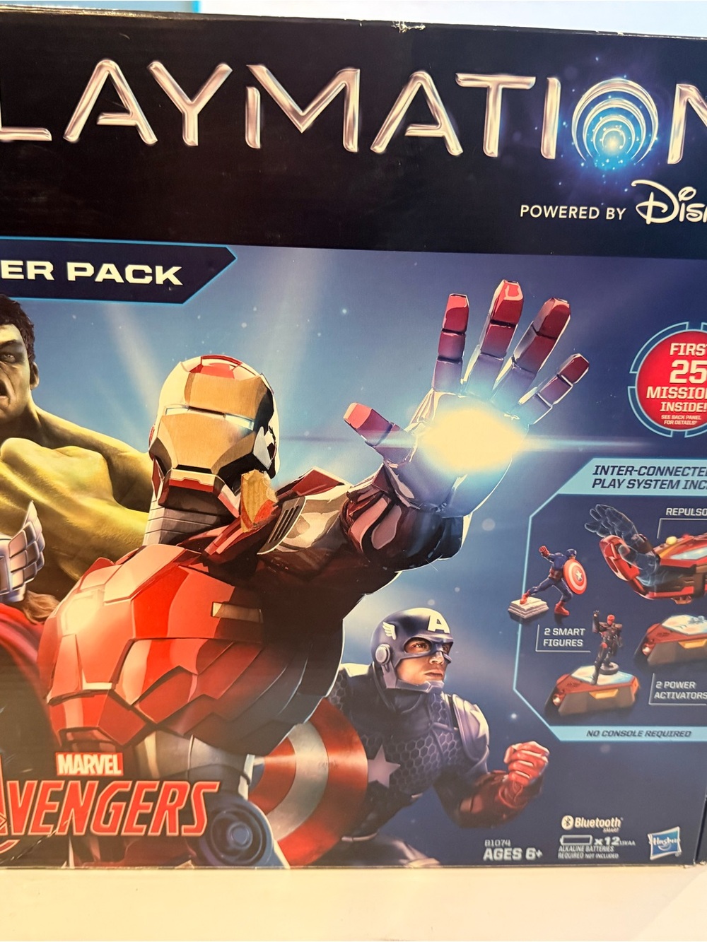 Disney Playmation Marvel Avengers Starter Pack - Red, Gold, Blue